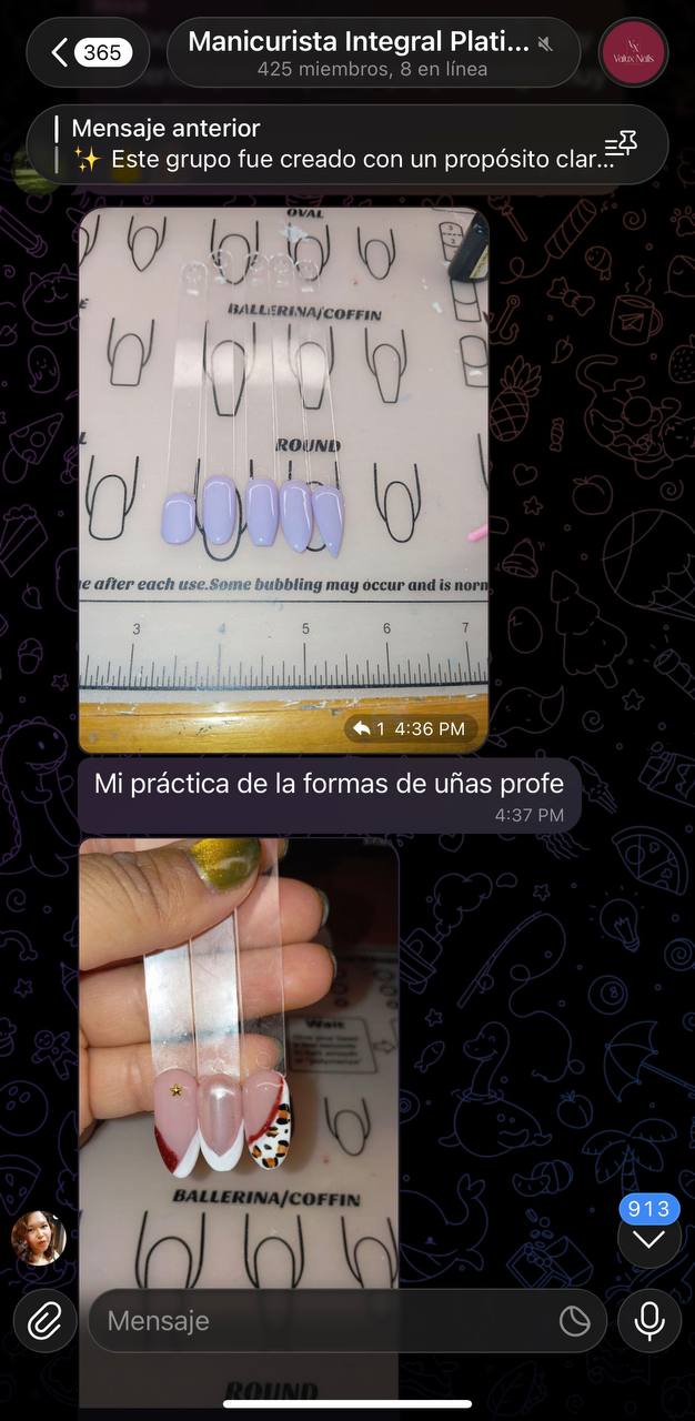 Conversación original de una alumna, captura 4, sin recortes